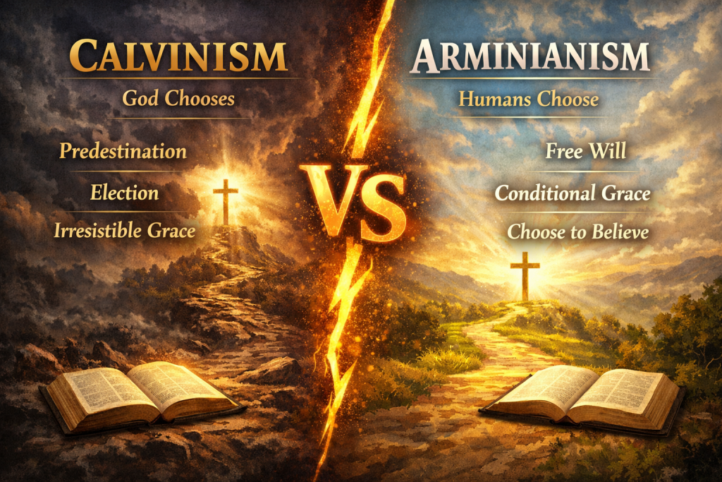 Calvinism vs Arminianism