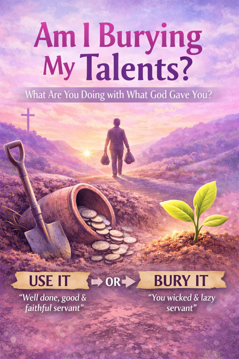 are you burying your talents?